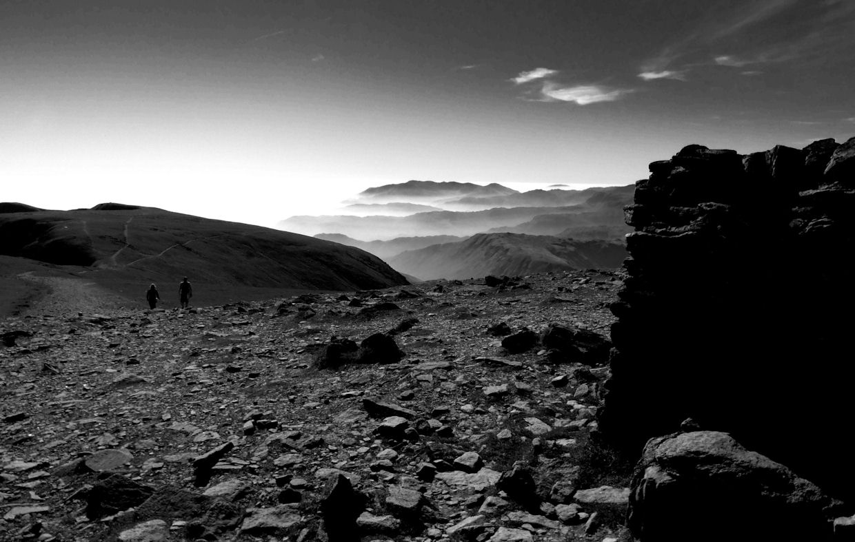 Summit of Helvellyn. Photo by Marcus Tierney